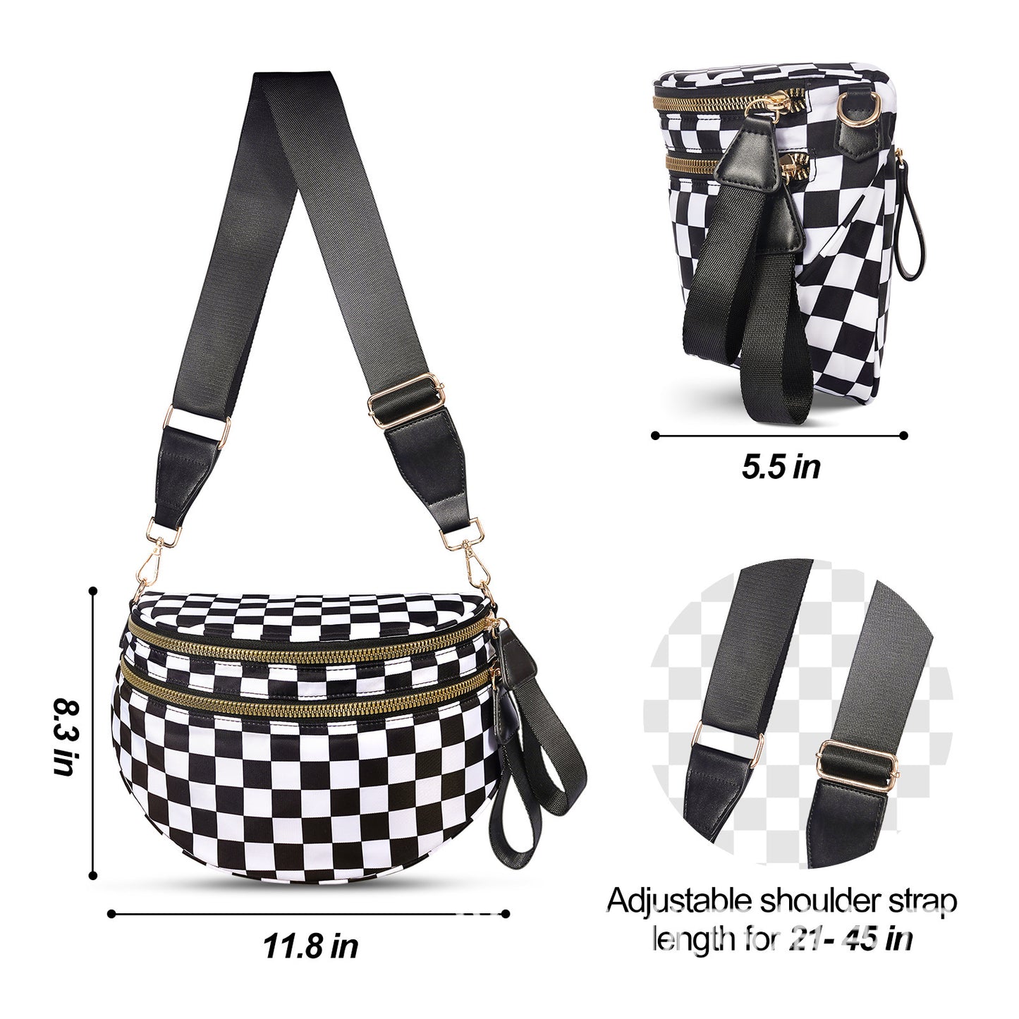 Oxford Cloth Large Capacity Shell Bag