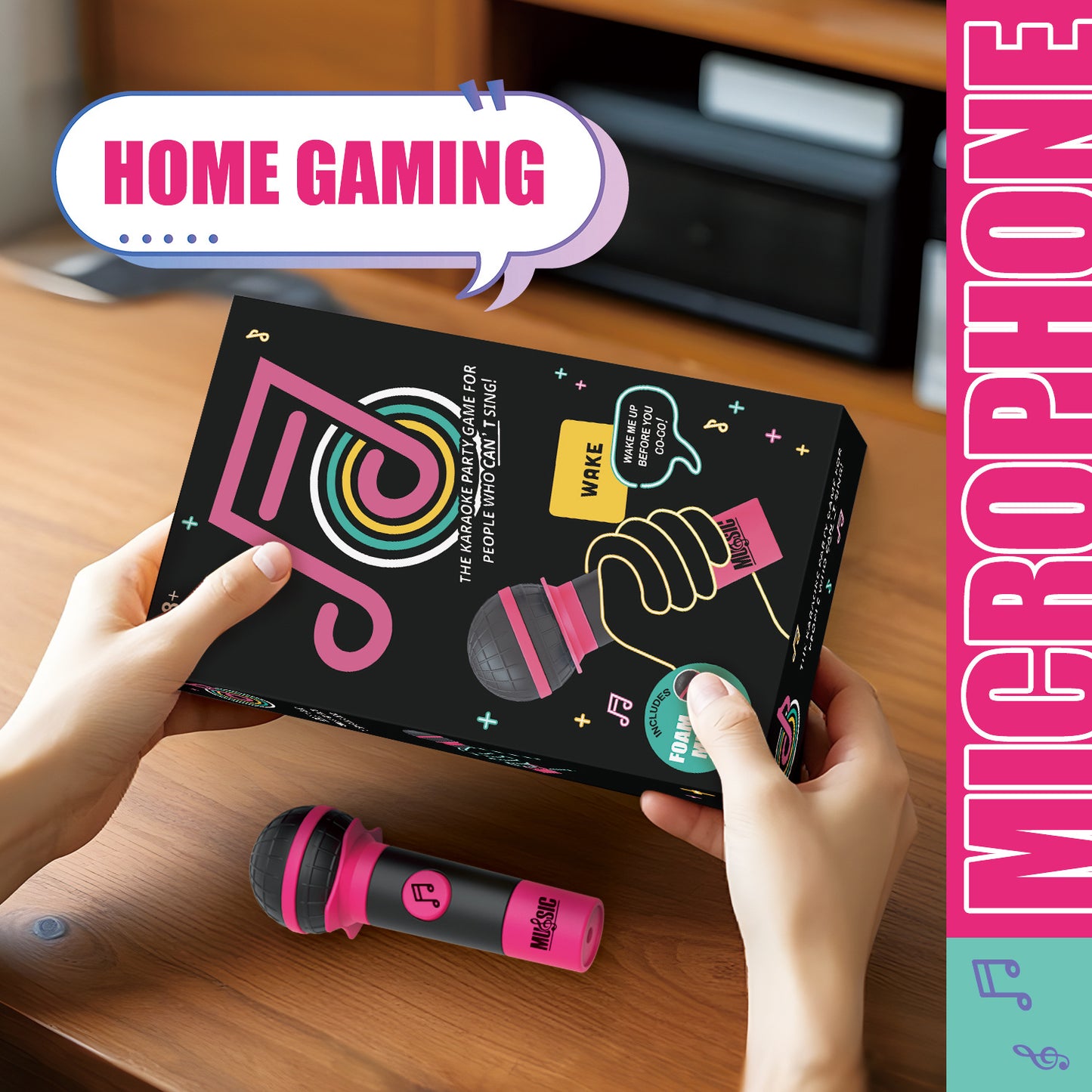Lucky Egg Mic Challenge Board Game