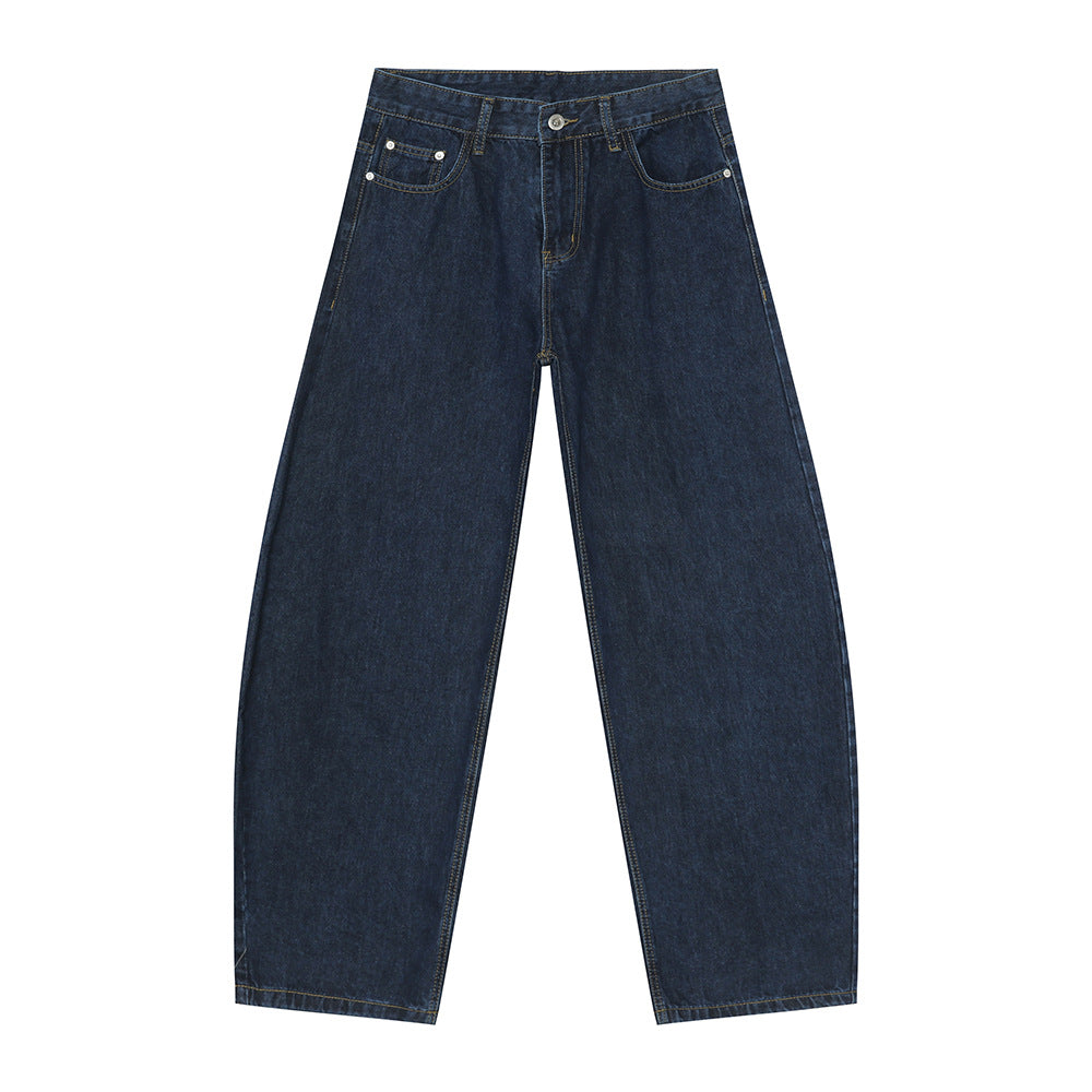 MTLCLOTHES ™ Men's Scimitar Cut Wide Leg Jeans
