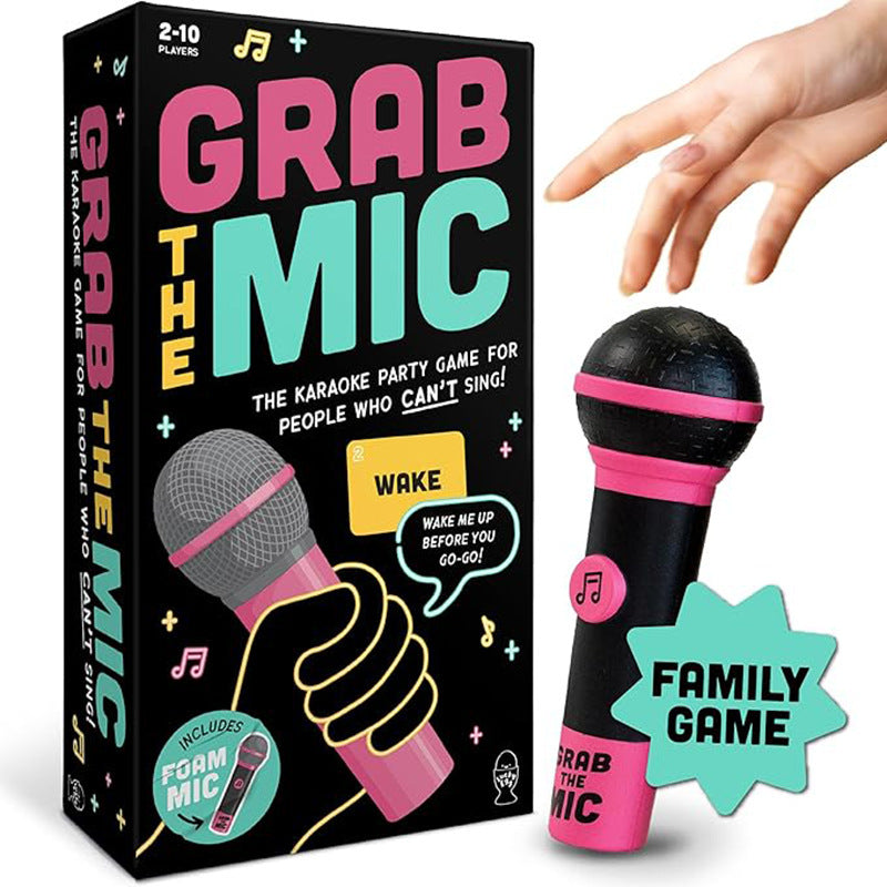 Lucky Egg Mic Challenge Board Game