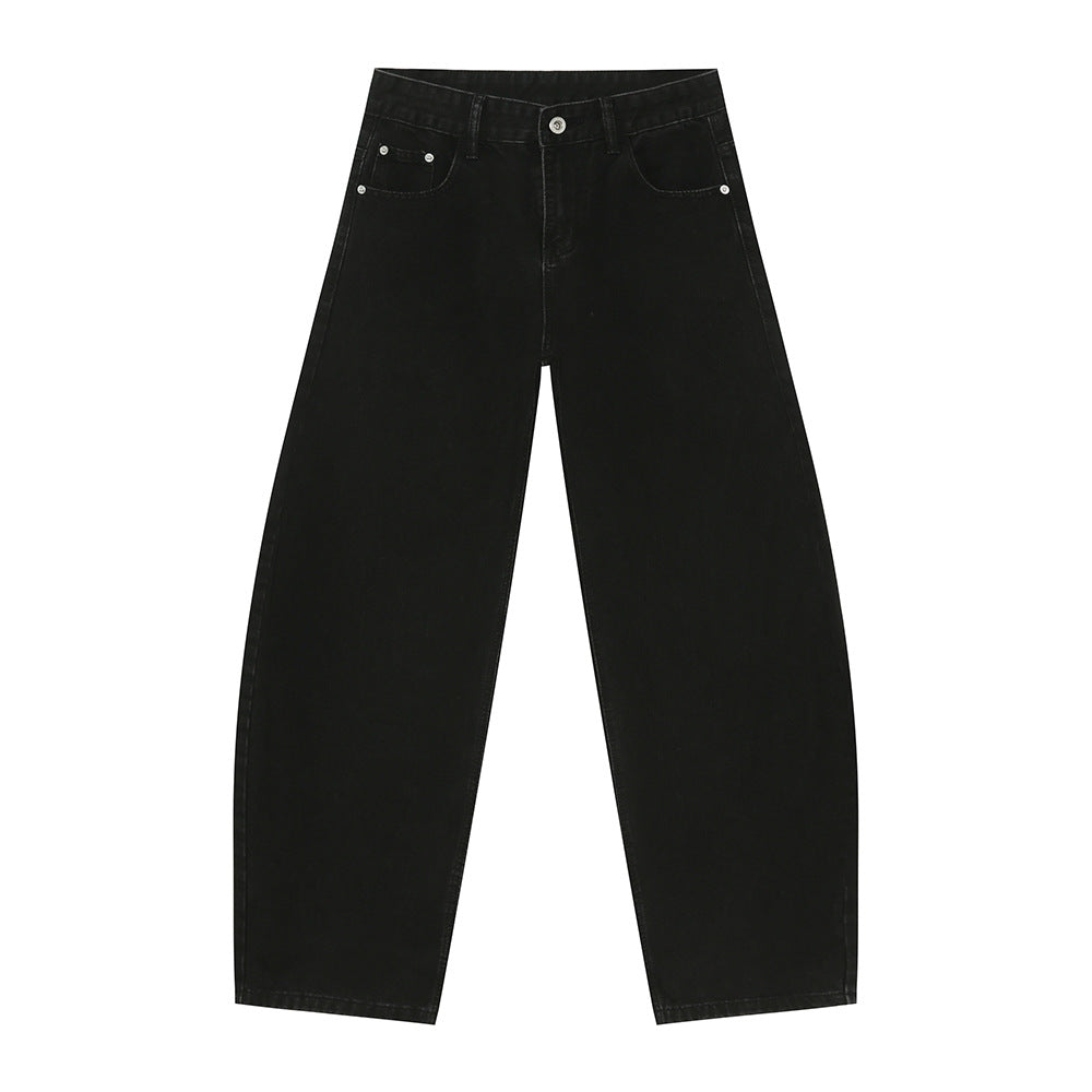 MTLCLOTHES ™ Men's Scimitar Cut Wide Leg Jeans