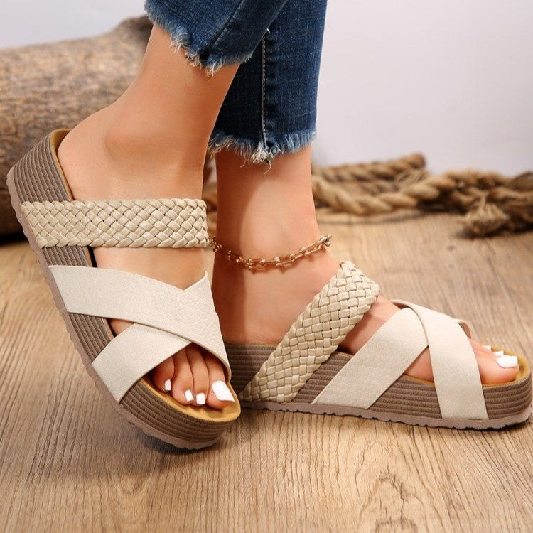 Women's Thick Sole Summer Casual Comfort Sandals