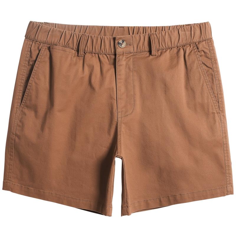 5.5 Inch Cotton Casual Wear Shorts - Mesh Fabric, Pockets, Zipper, Comfortable Fit, Ideal for Men Tropical Wetsuit Belt Spandex Menswear Plain Beige