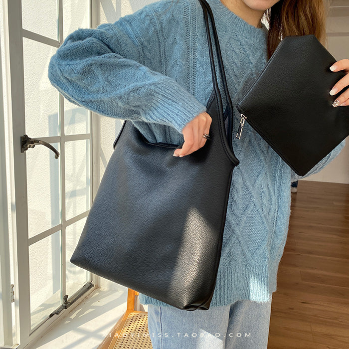 Women's casual hobo bag Soft shoulder bag