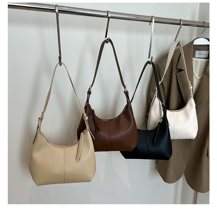 Women's Leather Shoulder Bags Underarm Bags