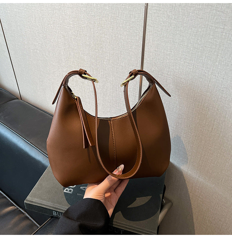 Women's Leather Shoulder Bags Underarm Bags