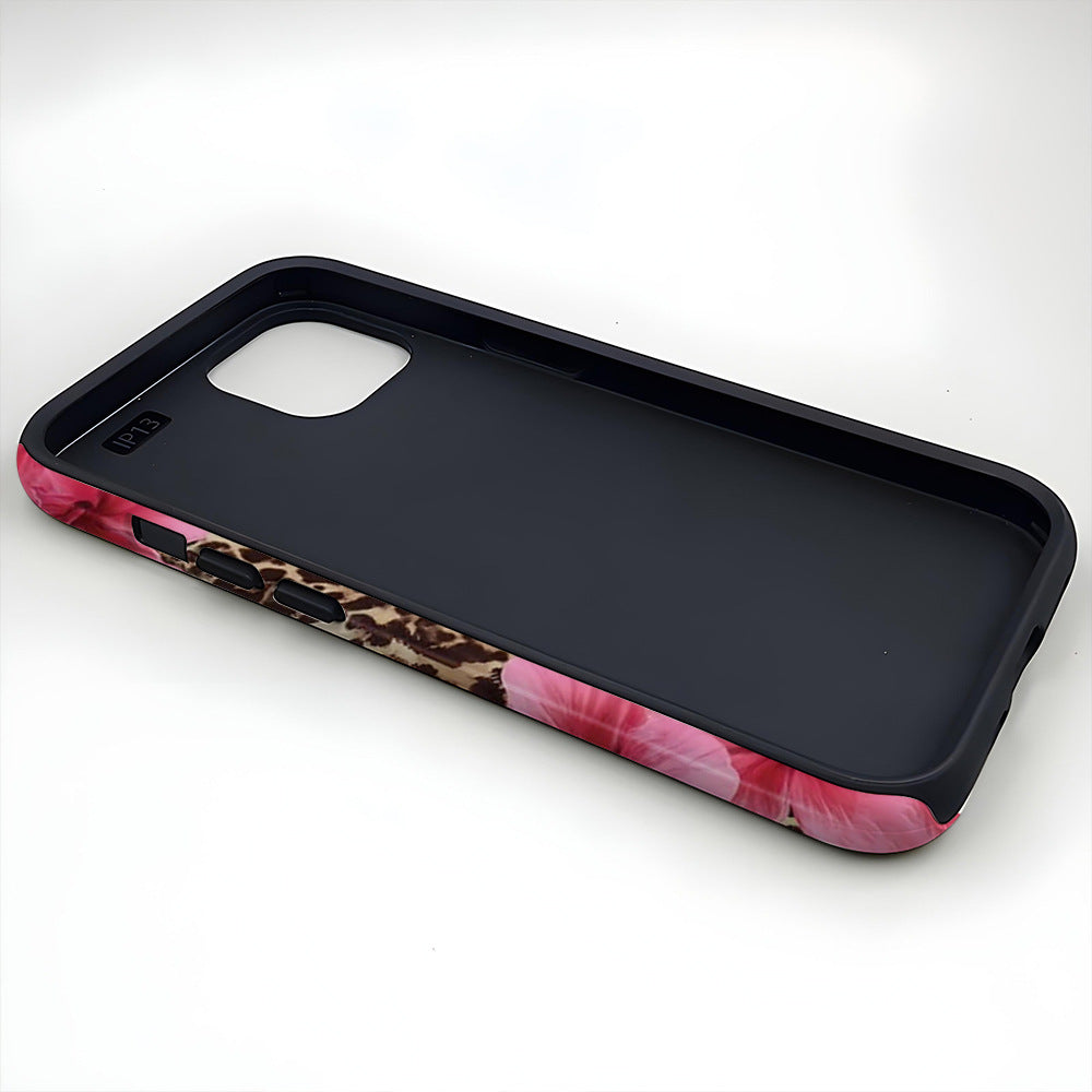 Summer Leopard flower phone case for iphone