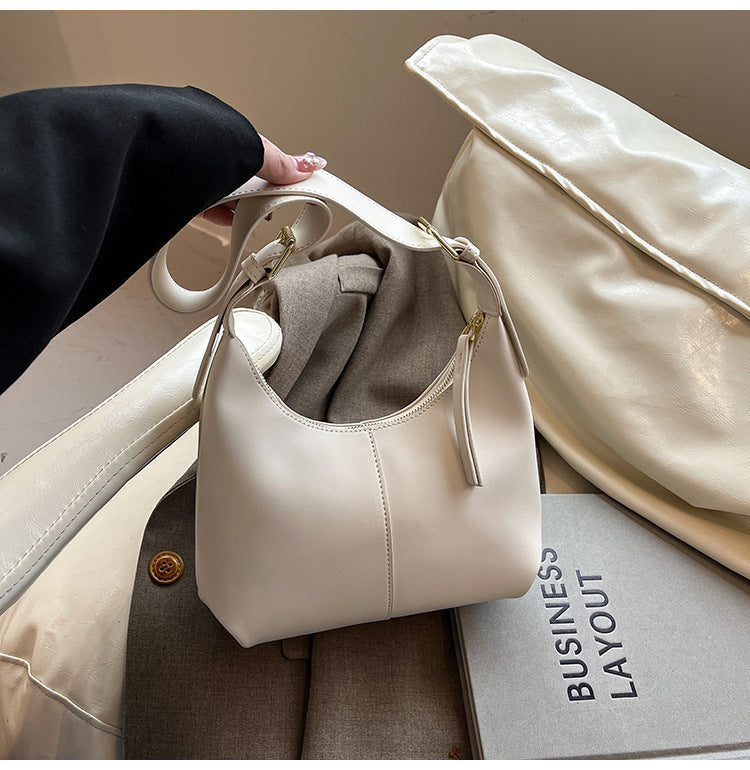Women's Leather Shoulder Bags Underarm Bags