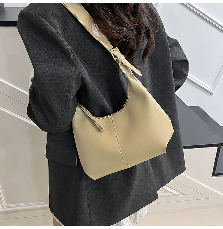 Women's Leather Shoulder Bags Underarm Bags
