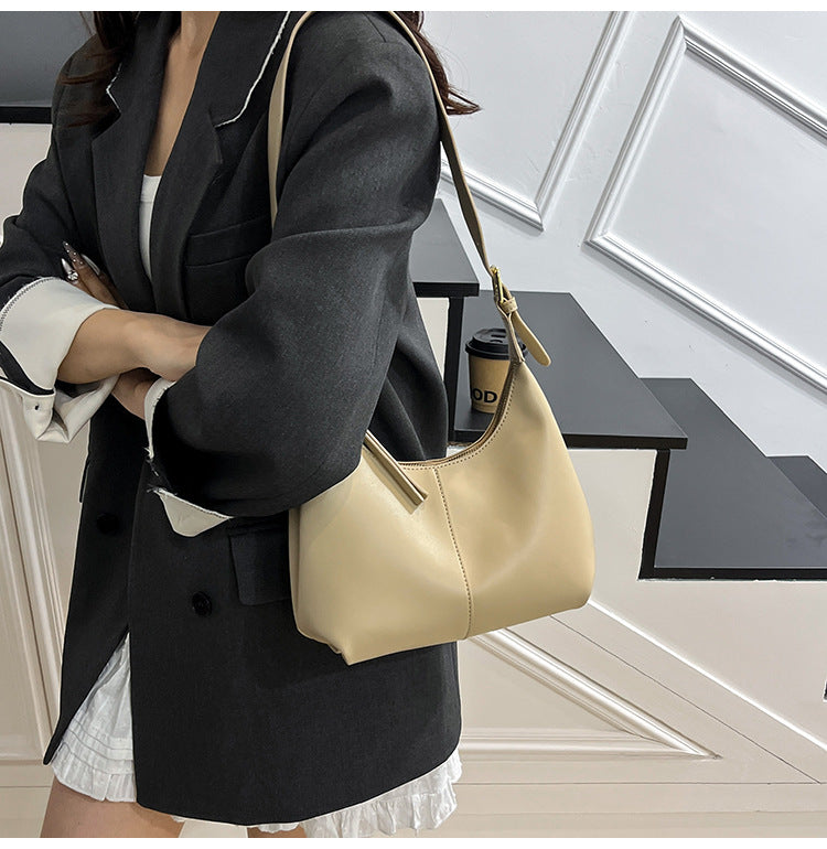 Women's Leather Shoulder Bags Underarm Bags