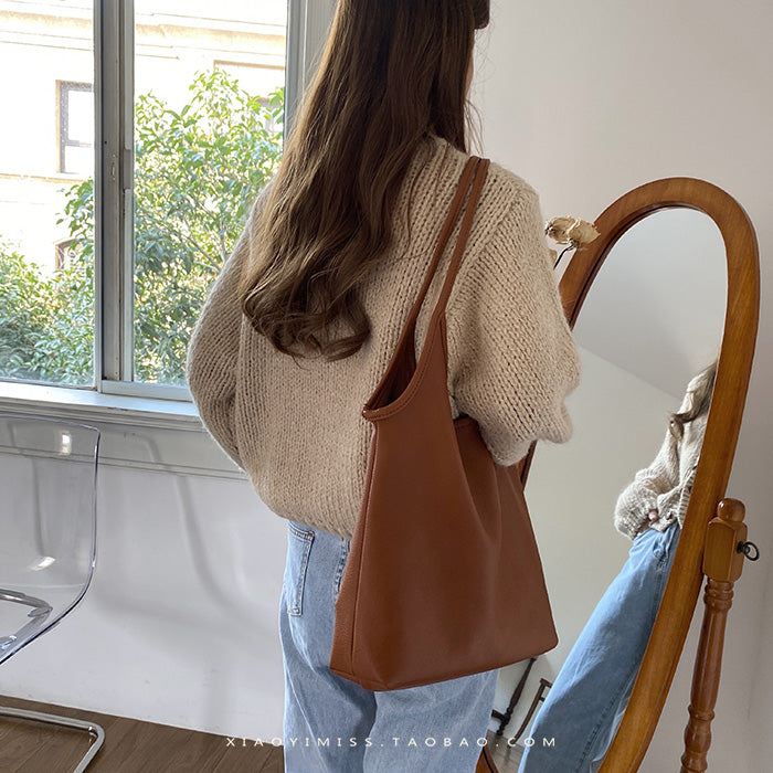 Women's casual hobo bag Soft shoulder bag