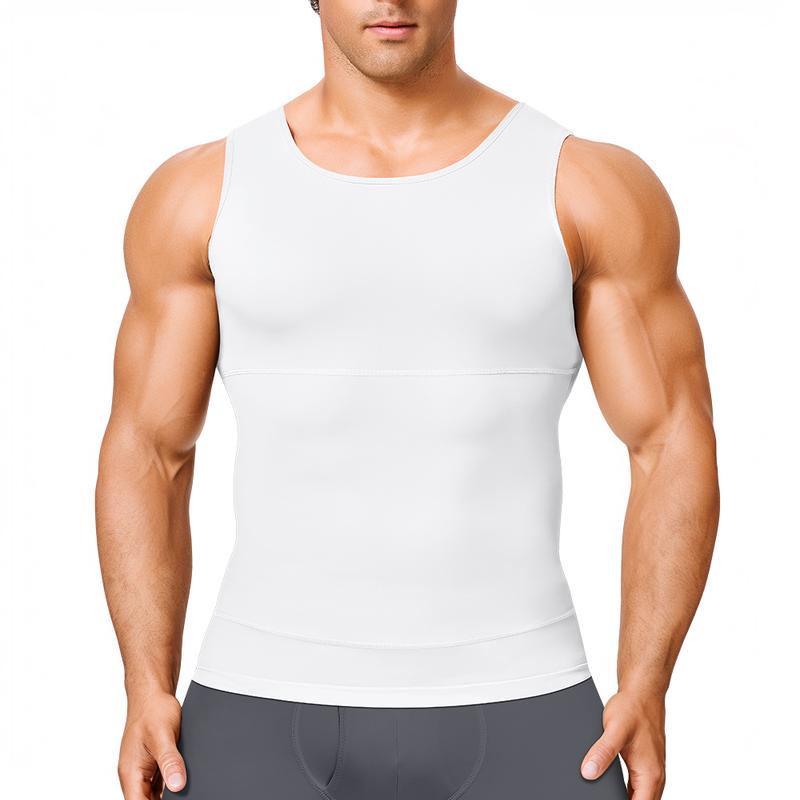 【Nebility】 Men's Basic Compression Shapewear Vest
