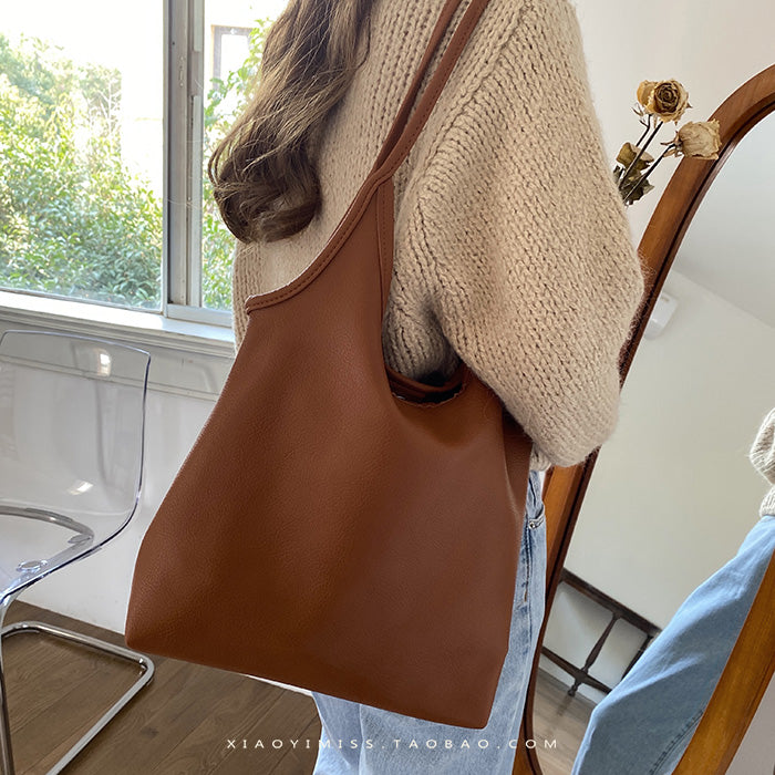 Women's casual hobo bag Soft shoulder bag