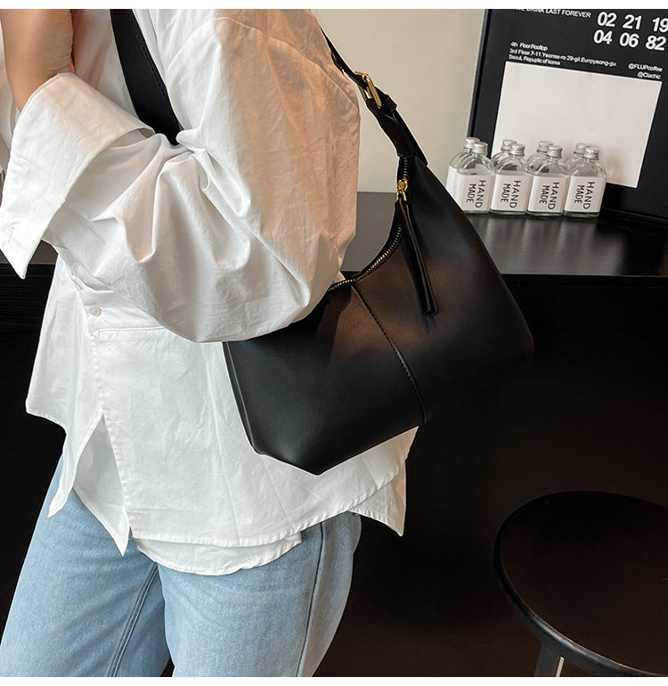Women's Leather Shoulder Bags Underarm Bags