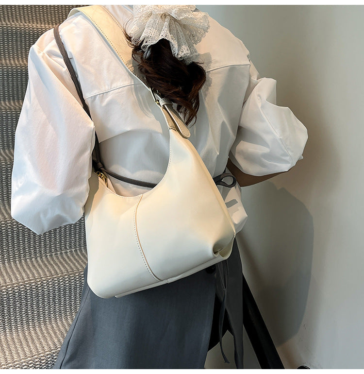Women's Leather Shoulder Bags Underarm Bags