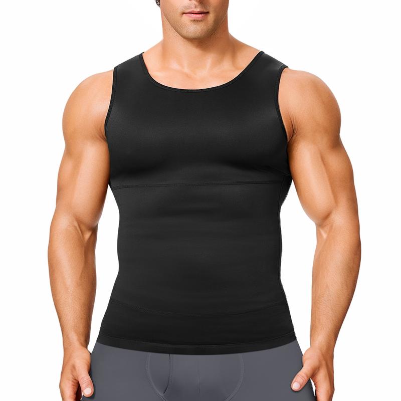 【Nebility】 Men's Basic Compression Shapewear Vest