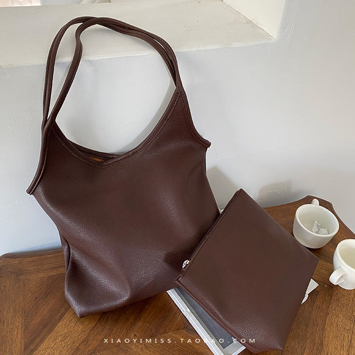 Women's casual hobo bag Soft shoulder bag