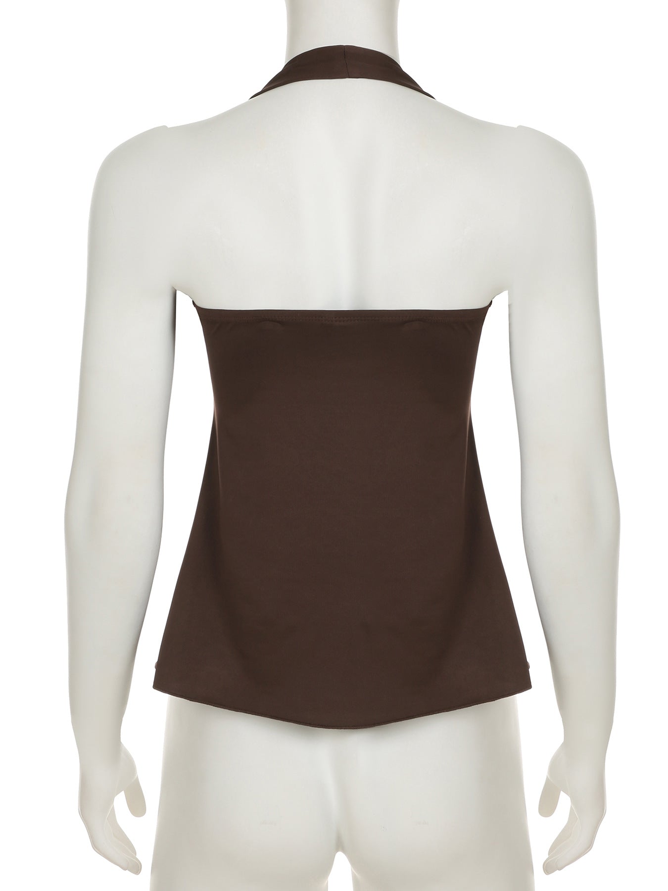 Halter - Neck Gathered Front Top