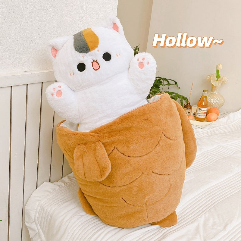 Cat doll pillow plush toy