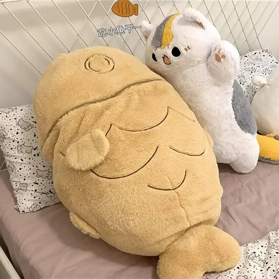 Cat doll pillow plush toy