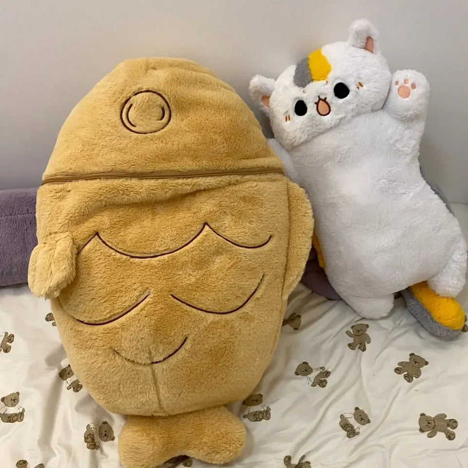 Cat doll pillow plush toy