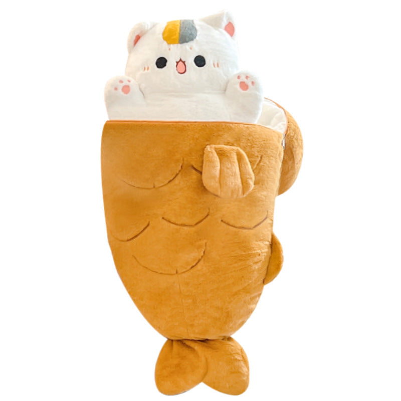 Cat doll pillow plush toy